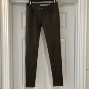 Paige olive green verdango jegging